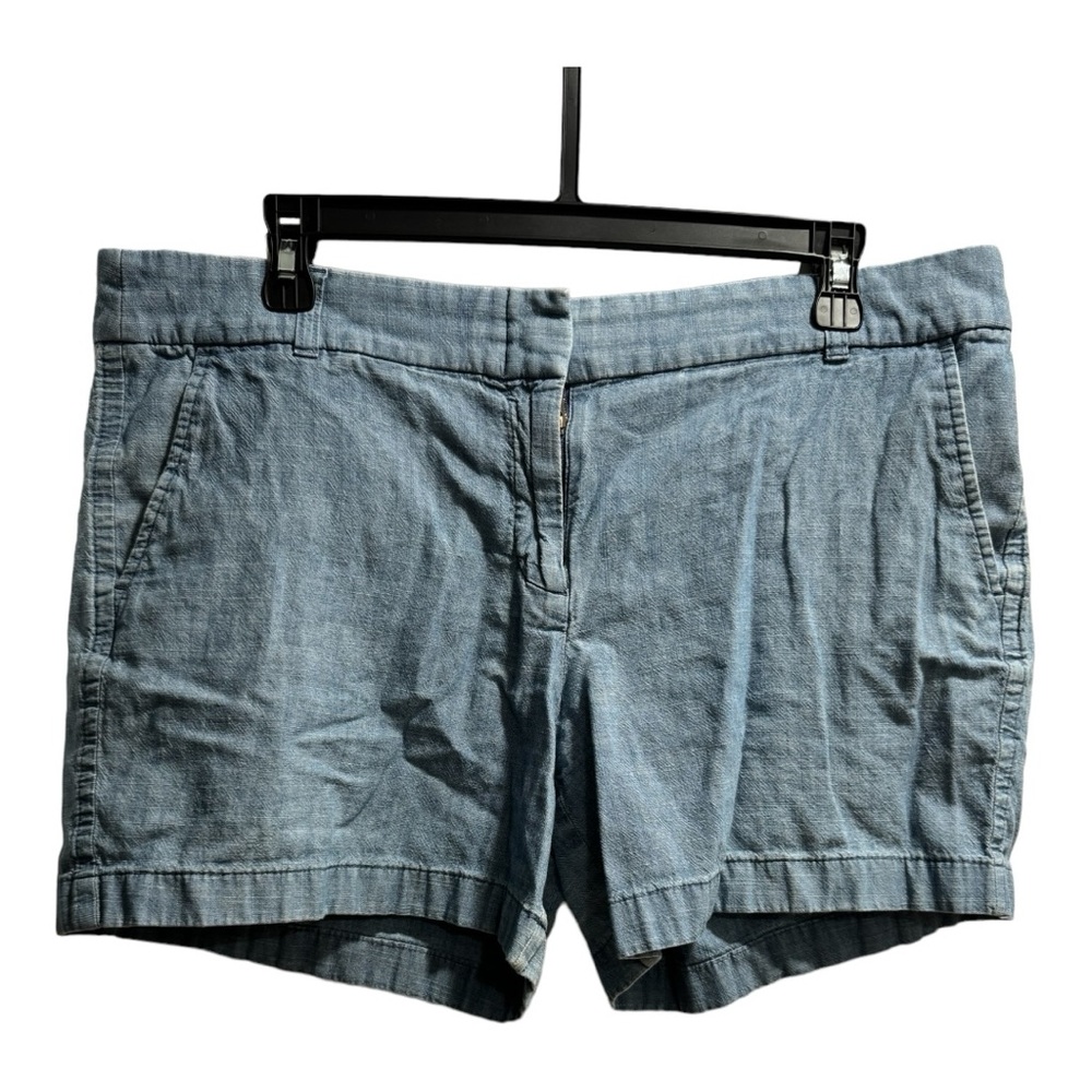 J. Crew Lightweight Denim look 100% Cotton‎ Shorts, size 12